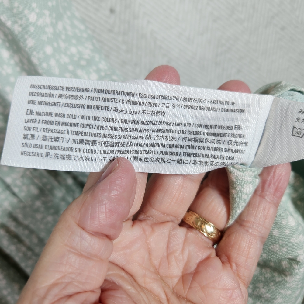 Hollister Mint Light Green Small Spaghetti Strap Lace Back Dress - Picture 9 of 14